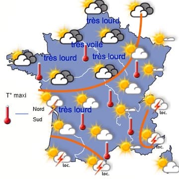 Retour de quelques orages, puis risque de canicule