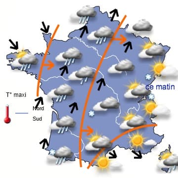 Et toujours ce flot incessant de perturbations océaniques ! 