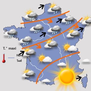 Beaucoup de pluie pour le week-end du 1er mai 