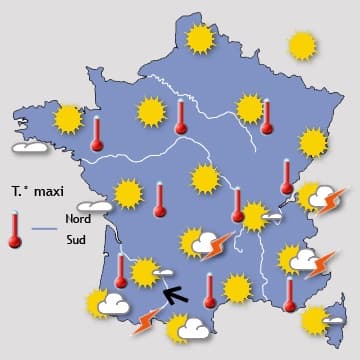 Pic de chaleur atteint vendredi 