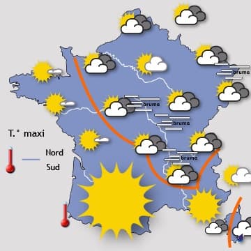 Un temps généralement stable jusqu'à vendredi prochain 