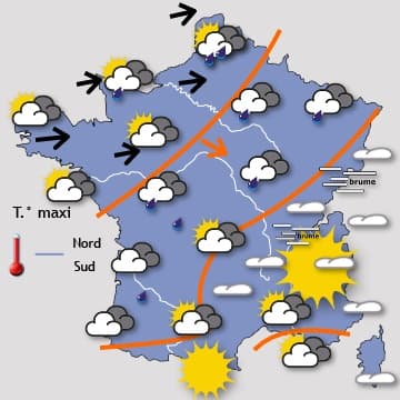 Week-end calme avant le retour des perturbations océaniques