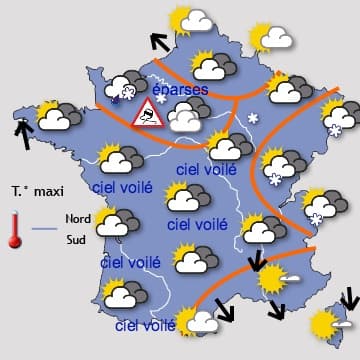 Quelques chutes de neige en début de semaine