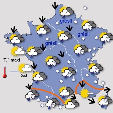 Encore assez hivernal dans un premier temps 