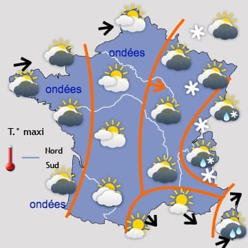 Retour d'un temps très agité à partir de mercredi 