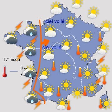 Menace de canicule pour la fin du mois 