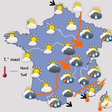 Encore une semaine de chaleur au Sud de a Loire