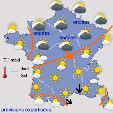 Week-end très printanier et peu de pluie par la suite 
