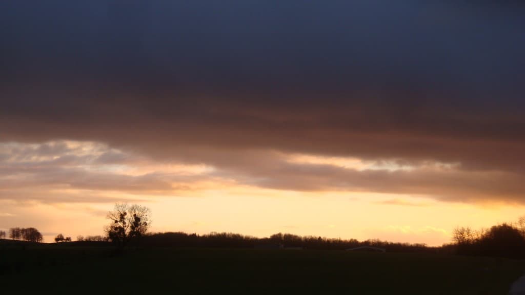 Soleil couchant