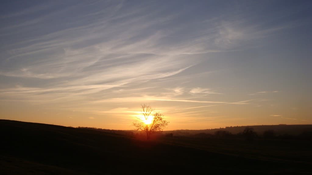 Soleil couchant