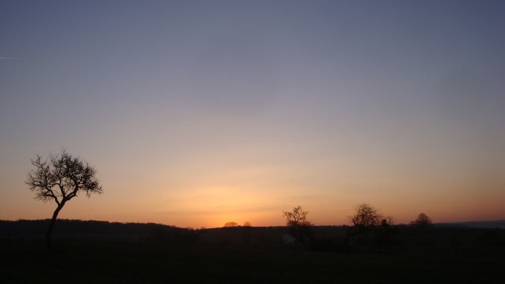 Au lever du soleil