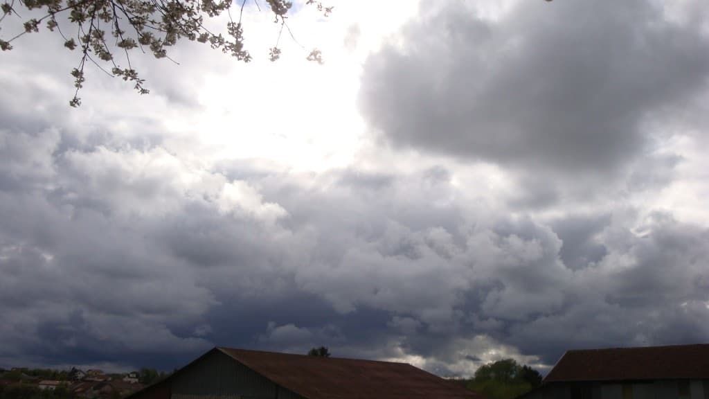 Ciel de fin de journée