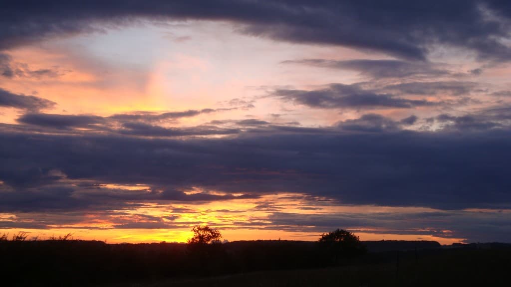 Joli coucher de soleil