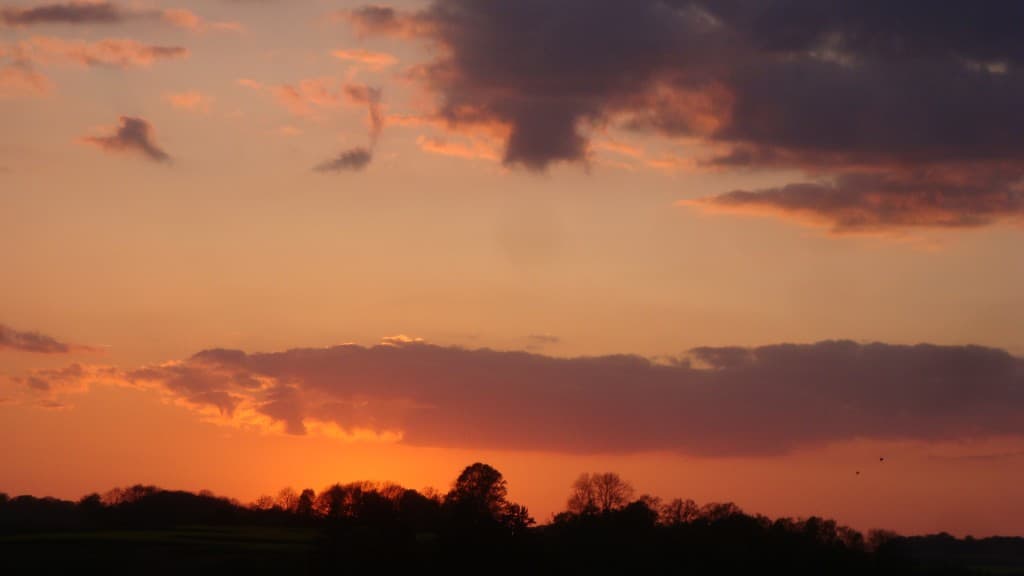 Joli coucher de soleil