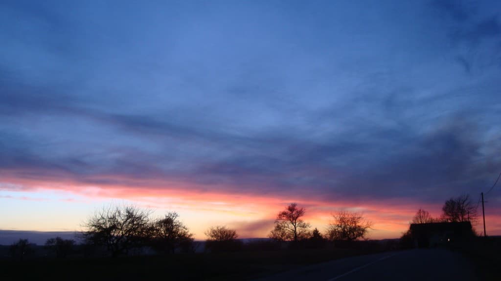 Le joli ciel de 17h20