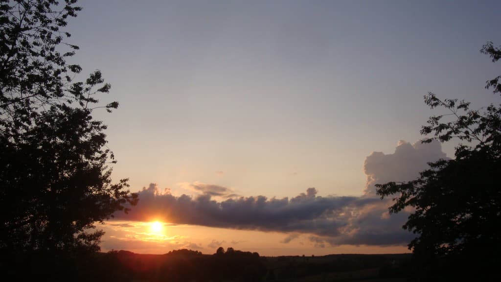 Soleil couchant