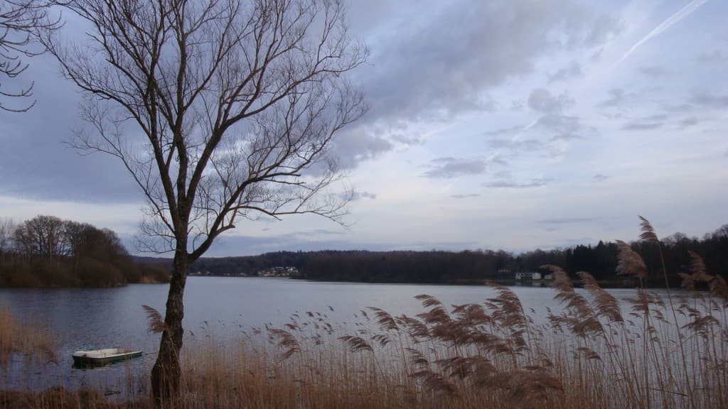 Sur les bords du lac de Bouzey
