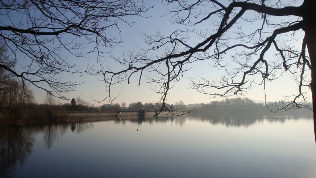 Tranquilité sur le lac de Bouzey
