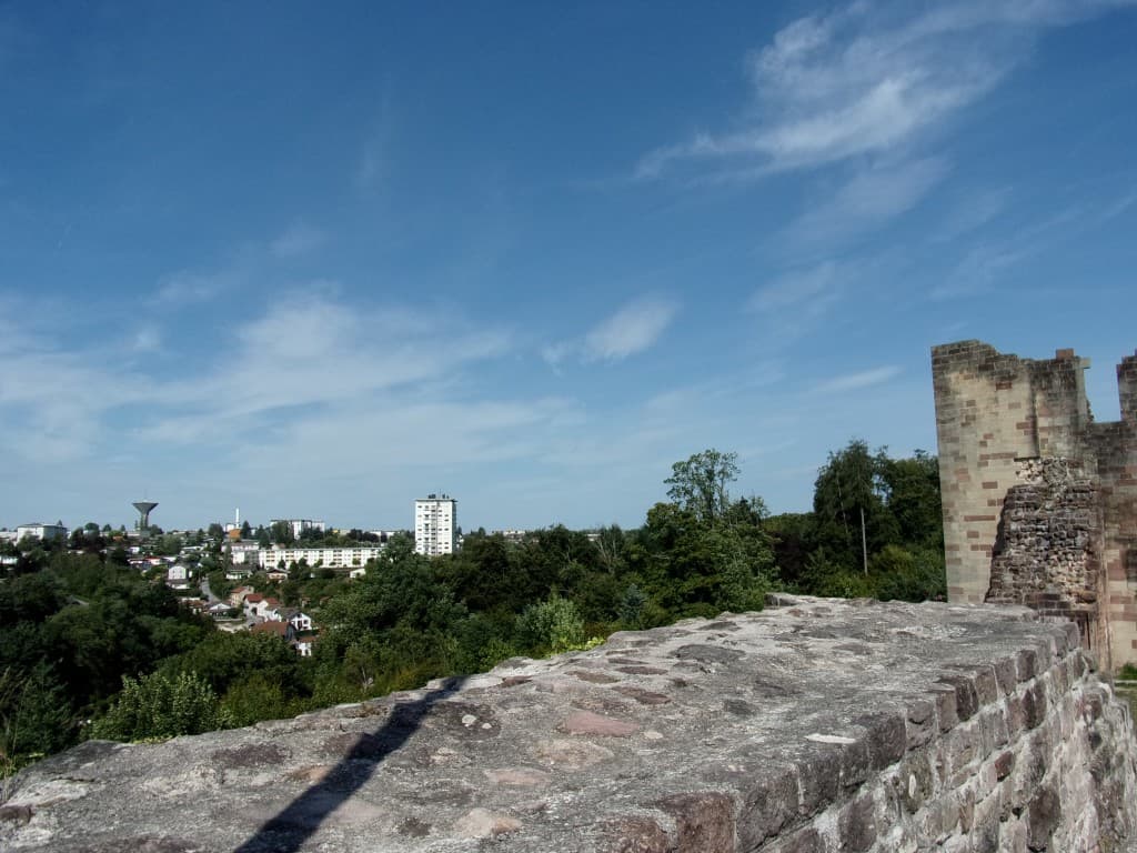 Depuis le chateau d'Epinal