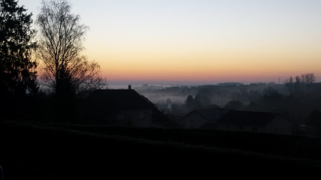 Vue dur Metz le matin