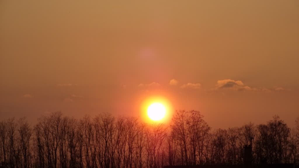 Ah!! du soleil ce soir