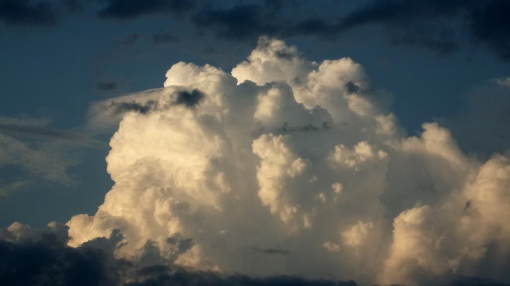 Cumulonimbus en direction du Nord