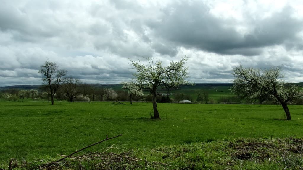Entre les nuages,un peu de soleil
