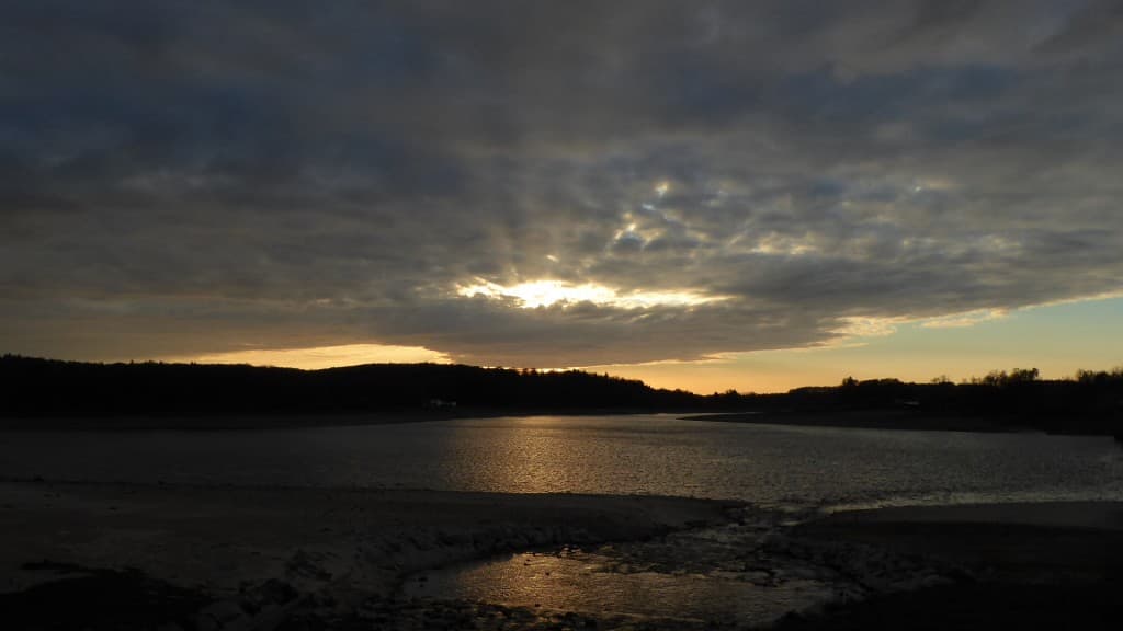 Au lac de Bouzey en fin de journée