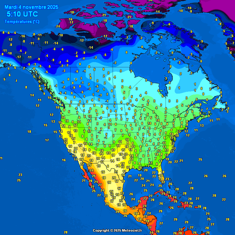 Image d'illustration pour Froid polaire sur le Canada et l'Est des USA