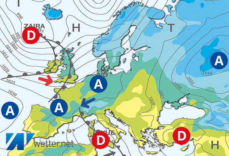 Carte de prévisions d'europe du Mercredi 28 février 2024