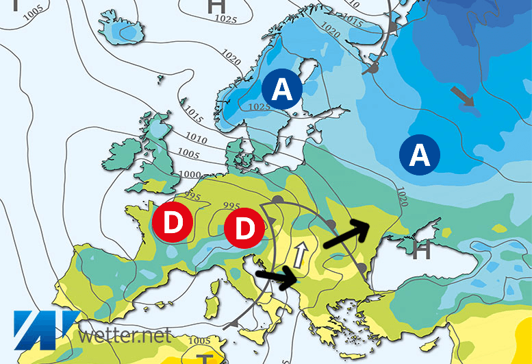Carte de prévisions d'europe du Dimanche 10 mars 2024