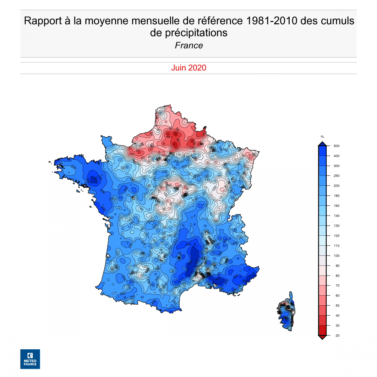 Image d'illustration pour Chaleur marquée sur le pays pour la fin du mois de Juin
