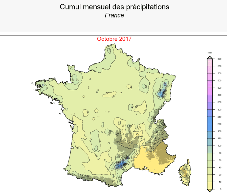 Image d'illustration pour Octobre doux, ensoleillé et remarquablement sec