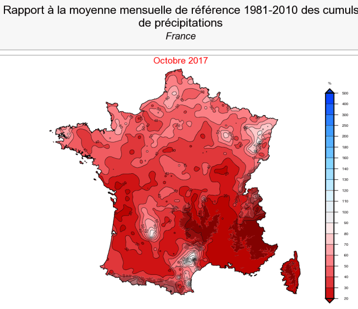 Image d'illustration pour Octobre doux, ensoleillé et remarquablement sec