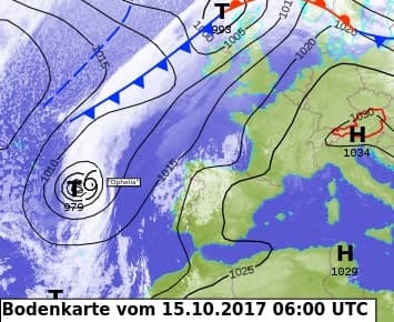 Image d'illustration pour Ophelia : ouragan, tempête, chaleur et incendies