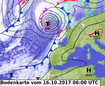Image d'illustration pour Ophelia : ouragan, tempête, chaleur et incendies