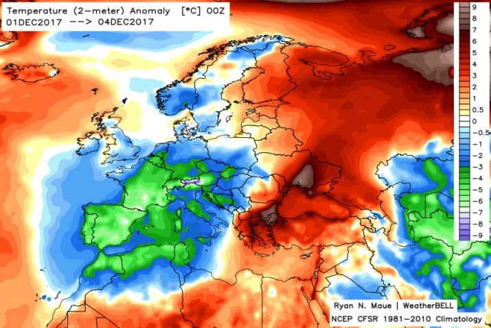 Image d'illustration pour Début décembre froid et fréquemment gelé