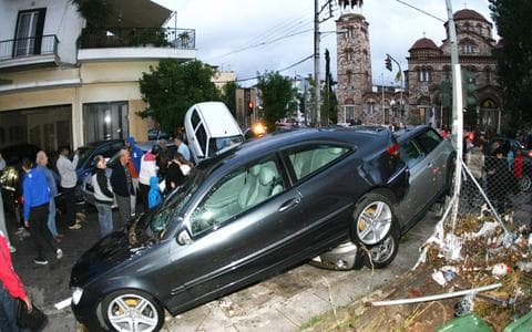 Image d'illustration pour Ex-Gonzalo : tempête, neige et inondations en Bulgarie et en Grèce