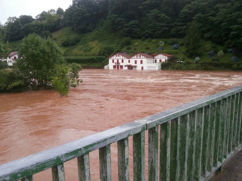 Image d'illustration pour Inondations meurtrières dans les Pyrénées Atlantiques - Soule et Navarre