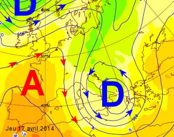 Image d'illustration pour Descente d'air froid en Europe Centrale - Gel sur le Nord-Est