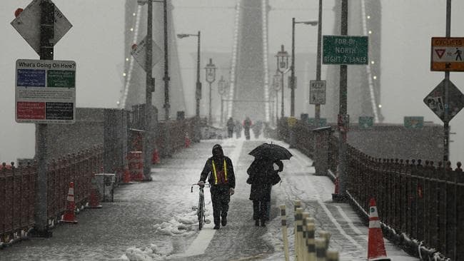 Image d'illustration pour Forte neige vers les grands lacs américains