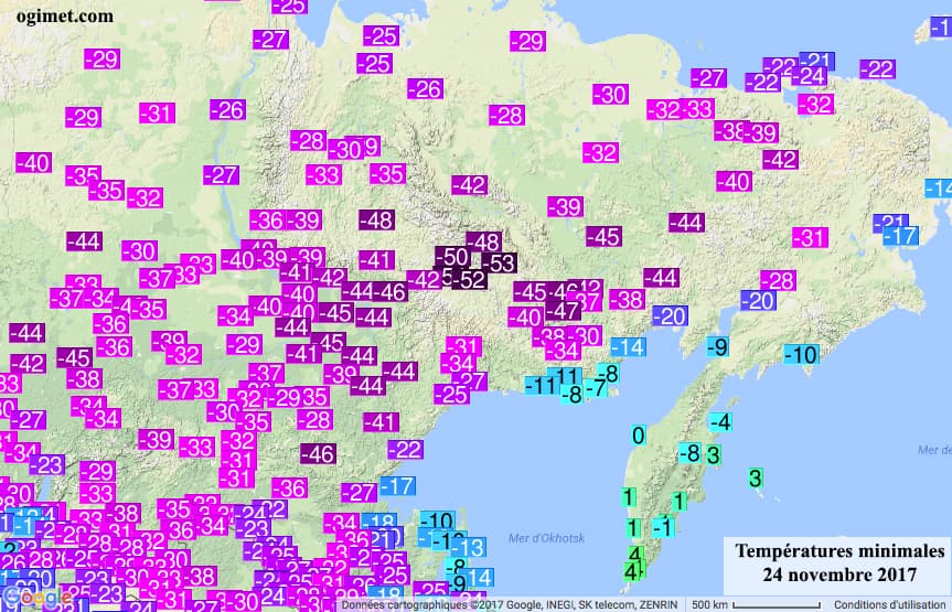Image d'illustration pour Froid glacial en Sibérie Orientale : jusqu'à -50°C