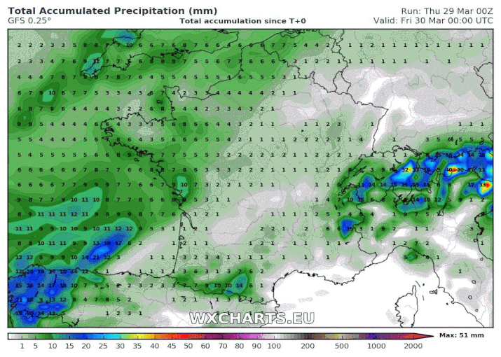 Image d'illustration pour Pluie et neige : un premier trimestre très arrosé
