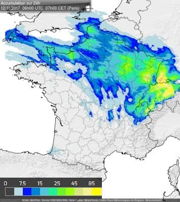 Image d'illustration pour Vent, pluie, neige : un week-end du 11 novembre très agité