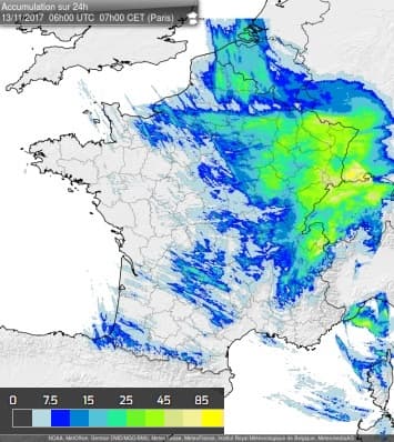 Image d'illustration pour Vent, pluie, neige : un week-end du 11 novembre très agité