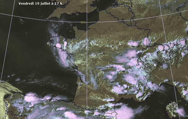 Image d'illustration pour Orages violents en Rhône Alpes et en Bretagne
