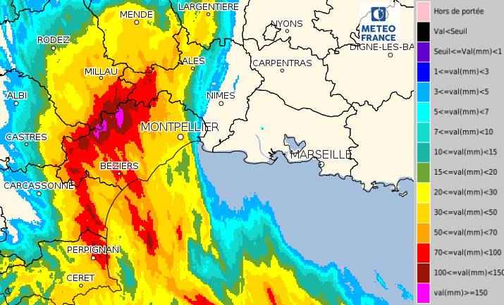 Image d'illustration pour Sécheresse, vent & incendies sur le bassin méditerranéen