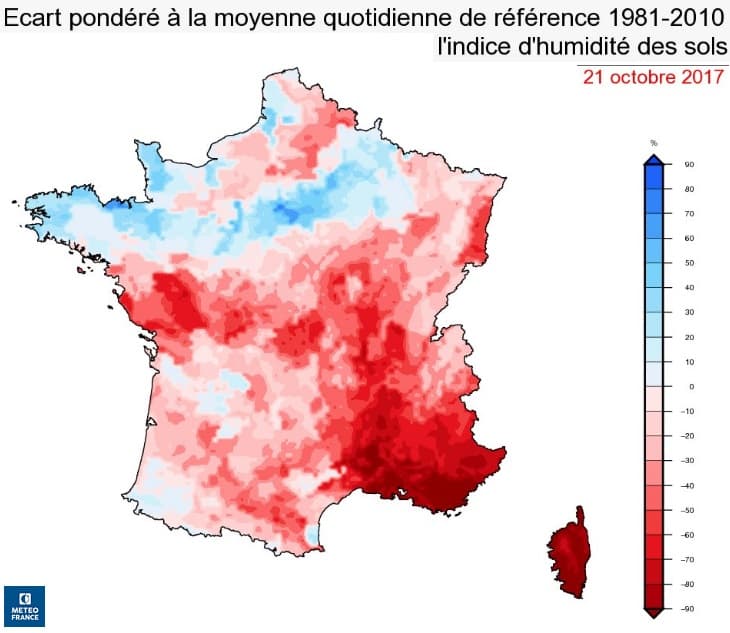 Image d'illustration pour Sécheresse, vent & incendies sur le bassin méditerranéen