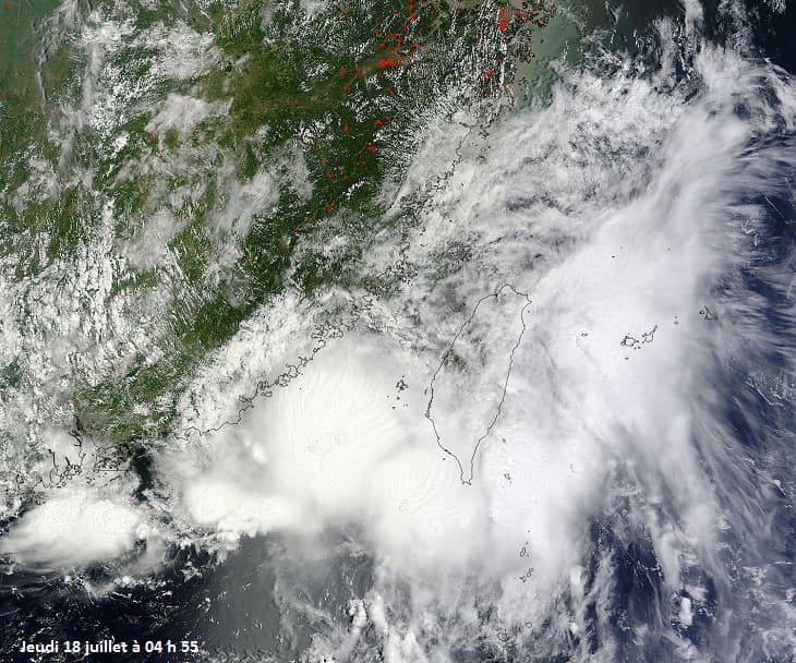 Image d'illustration pour Tempête tropicale Cimaron (Philippines - Taïwan - Chine)