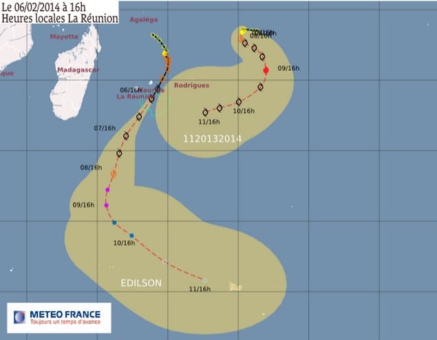 Image d'illustration pour Forte tempête tropicale Edilson (Ile Maurice)